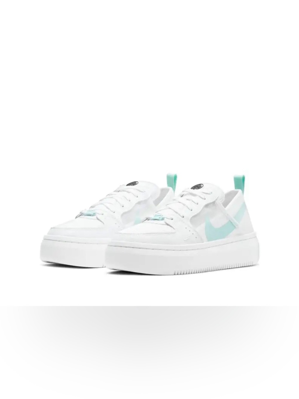 Court Vision Alta Txt Sneakers - White/Light
Green size 9.5 new $232